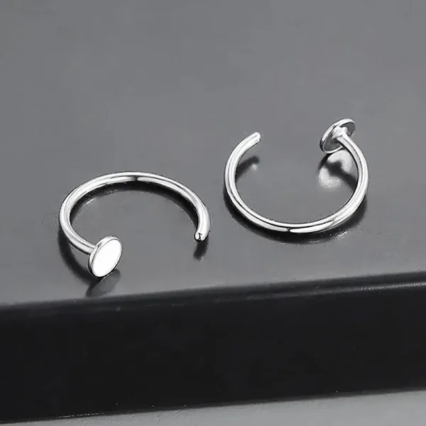 Imagen Del Producto Creativo Círculo De Cabeza De Acero Inoxidable Para Mujeres | Compra Online En Tiendafiable