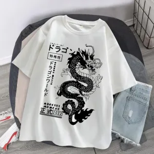 Imagen del producto Fascinante Camiseta para Mujer con Estampado de Dragón | Compra online en Tiendafiable