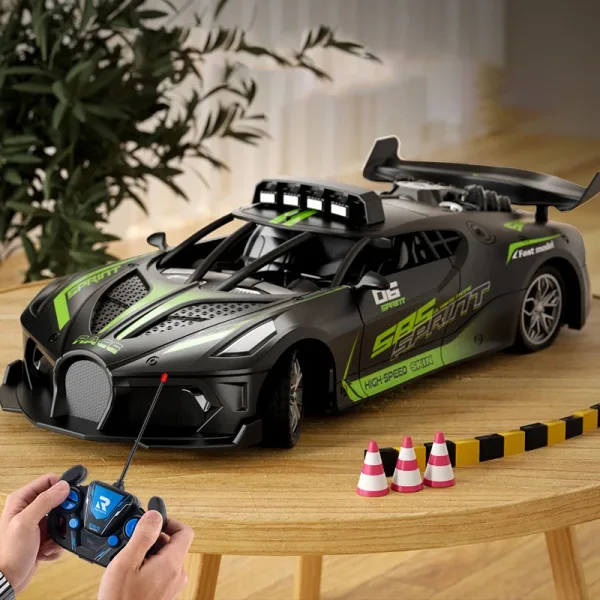 Cautivador Coche De Carreras A Control Remoto De Alta Velocidad Para Niños