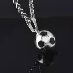 Collar-De-F-Tbol-Deportivo-Para-Mujer-Colgante-De-Eslabones-De-Cristal-Cadenas-De-F-Tbol-1.Webp