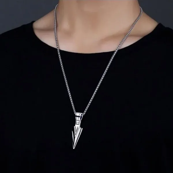 Imagen Del Producto Mágico Collar De Flecha Triangular Elegante Para Hombres | Compra Online En Tiendafiable