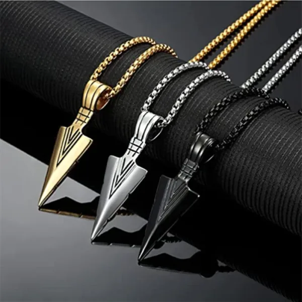 Collar De Flecha Triangular Elegante, Joya Única, Estilo Y Sofisticación, Complemento Perfecto, Destacar Personalidad Y Buen Gusto
