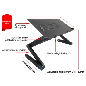 Imagen del producto Fabuloso Escritorio Plegable para laptop muy ligero | Compra online en Tiendafiable