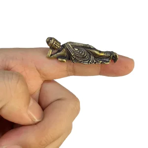Efigie de Buda Dormido de Cobre: Auténtico y Majestuoso Artefacto