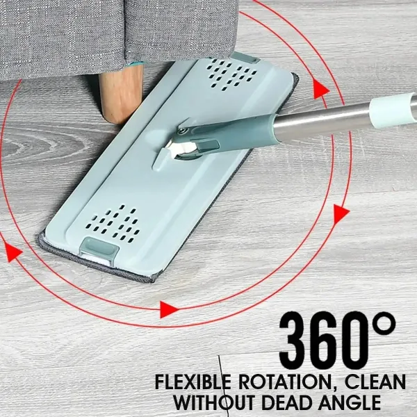 Imagen Del Producto Fregona Plana Escurrible Con Cubo De Alata Calidad | Compra Online En Tiendafiable