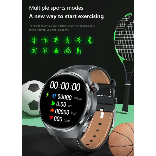 Imagen Del Producto Reloj Inteligente Resistente Al Agua Con Monitor Cardíaca | Compra Online En Tiendafiable