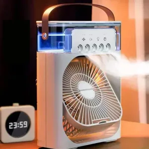Dispositivo de humidificación para climatización portátil y eficaz