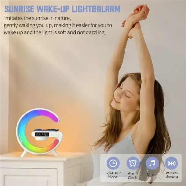 Imagen Del Producto Novedoso Lámpara De Luz Nocturna Multicolor Ajustable | Compra Online En Tiendafiable