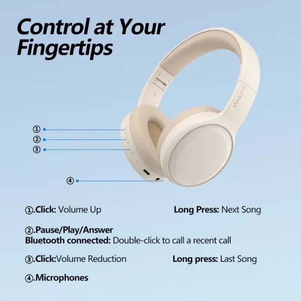 Imagen Del Producto Nuevo Auriculares Inalámbricos Con Micrófono Bluetooth | Compra Online En Tiendafiable
