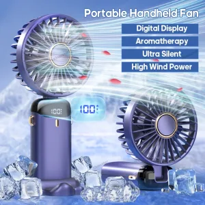 Ventilador portátil plegable: pequeño, ligero y extraordinariamente eficaz