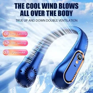 Pequeño Ventilador Sin Hélices Para El Cuello Muy Ingenioso