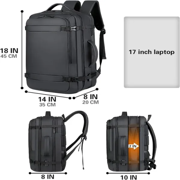 Imagen Del Producto Fabuloso Mochila De Viaje Ampliable Para Hombres | Compra Online En Tiendafiable