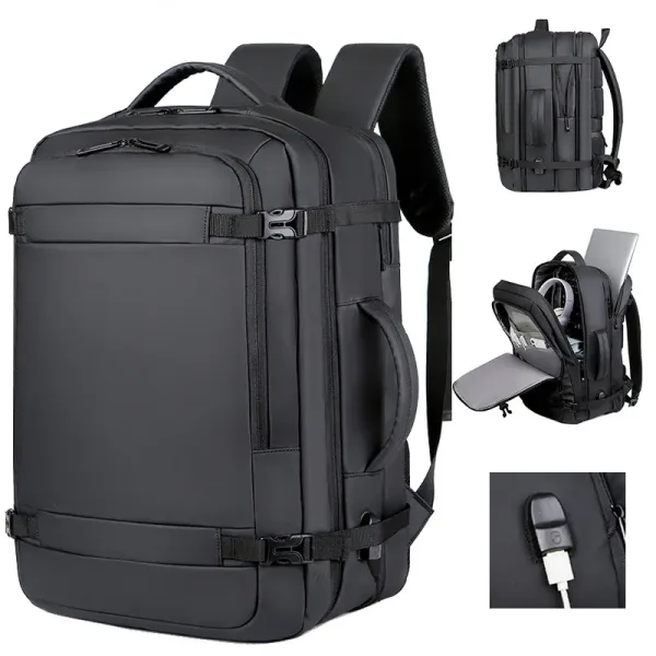 Imagen Del Producto Fabuloso Mochila De Viaje Ampliable Para Hombres | Compra Online En Tiendafiable