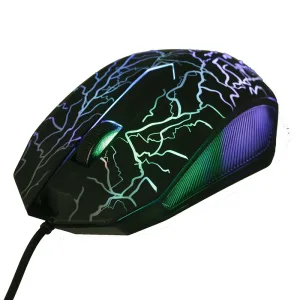 Inspirador Mouse Gamer Profesional Con Cable Usb
