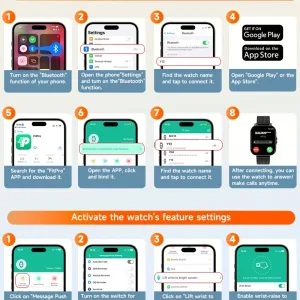 Imagen del producto Reloj Inteligente Android Unisex para Hombres y Mujeres | Compra online en Tiendafiable