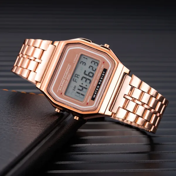 Imagen Del Producto Esencial Relojes Digitales Elegantes Para Hombre Y Mujer | Compra Online En Tiendafiable
