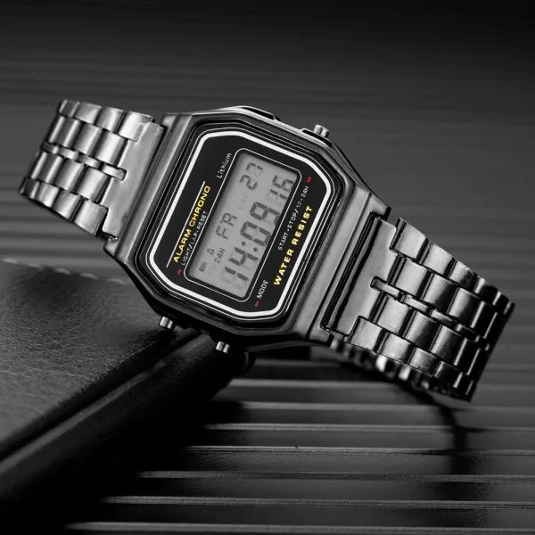Imagen Del Producto Esencial Relojes Digitales Elegantes Para Hombre Y Mujer | Compra Online En Tiendafiable