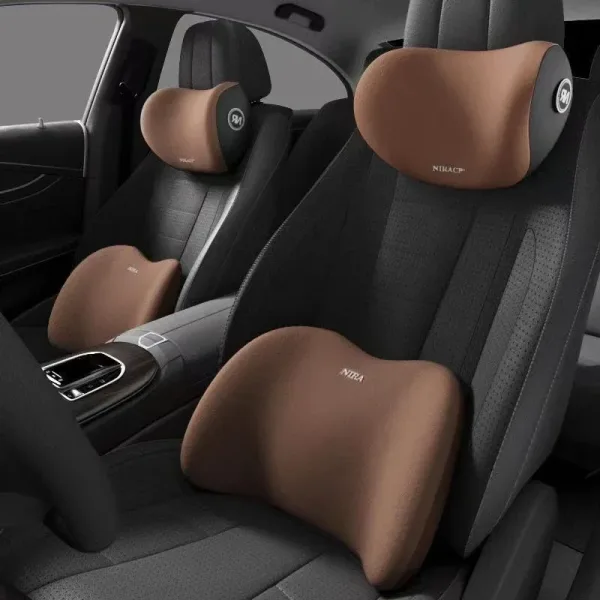 Imagen Del Producto Soporte Lumbar Y Reposacabezas Esencial Para Carro | Compra Online En Tiendafiable