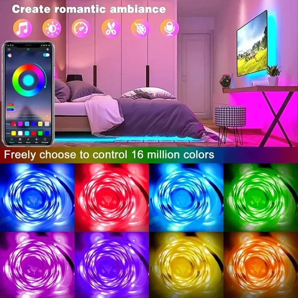 Imagen Del Producto Innovador Tira De Luces Led Usb Multicolor, | Compra Online En Tiendafiable