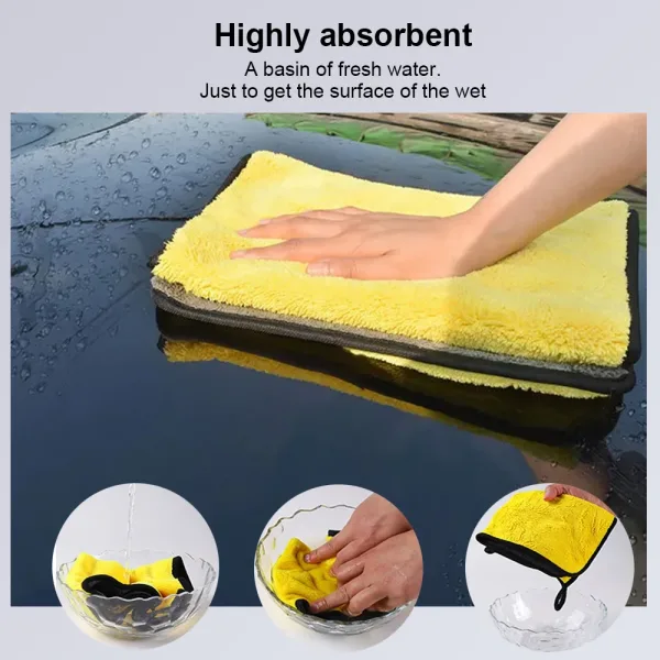 Imagen Del Producto Toalla De Microfibra Ultra Absorbente Para Cuidado De Coche | Compra Online En Tiendafiable