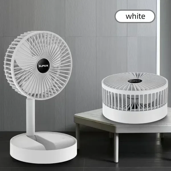 Imagen Del Producto Notable Ventilador De Pie Telescópico Portátil Plegable | Compra Online En Tiendafiable