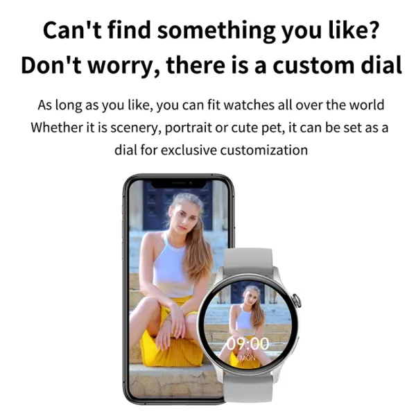 Imagen Del Producto Magnifico Reloj Deportivo Inteligente Con Gps Para Mujer | Compra Online En Tiendafiable