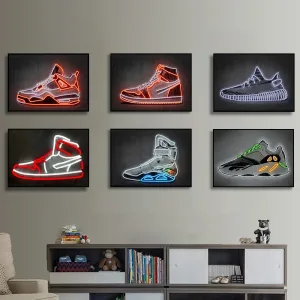 Imagen del producto Zapatillas de deporte de Graffiti de moda póster | Compra online en Tiendafiable