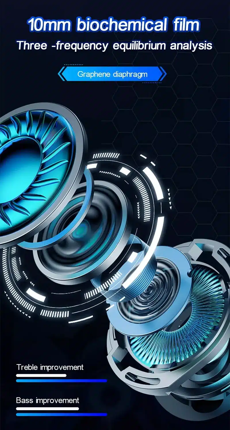 Auriculares Gamer Inalámbricos De Alta Calidad Envolvente 3D