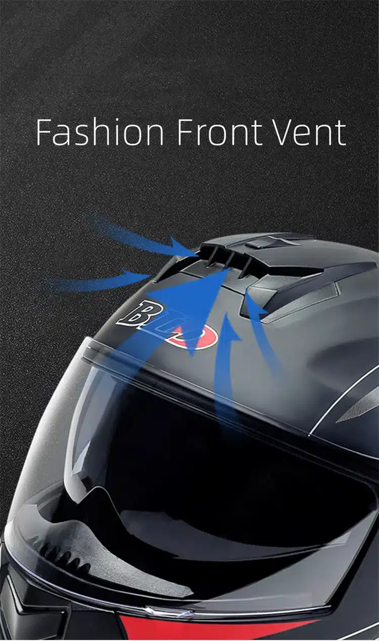 Casco De Motocicleta Plegable, Auténtico Y Seguro