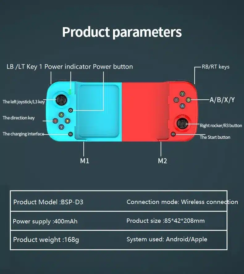 Revoluciona Tu Juego Con El Controlador Universal Ajustable: ¡La Experiencia Perfecta!