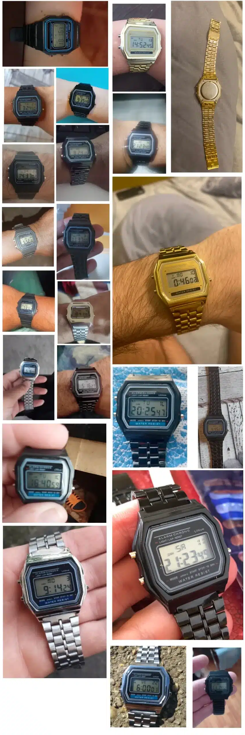 Esencial Relojes Digitales Elegantes Para Hombre Y Mujer