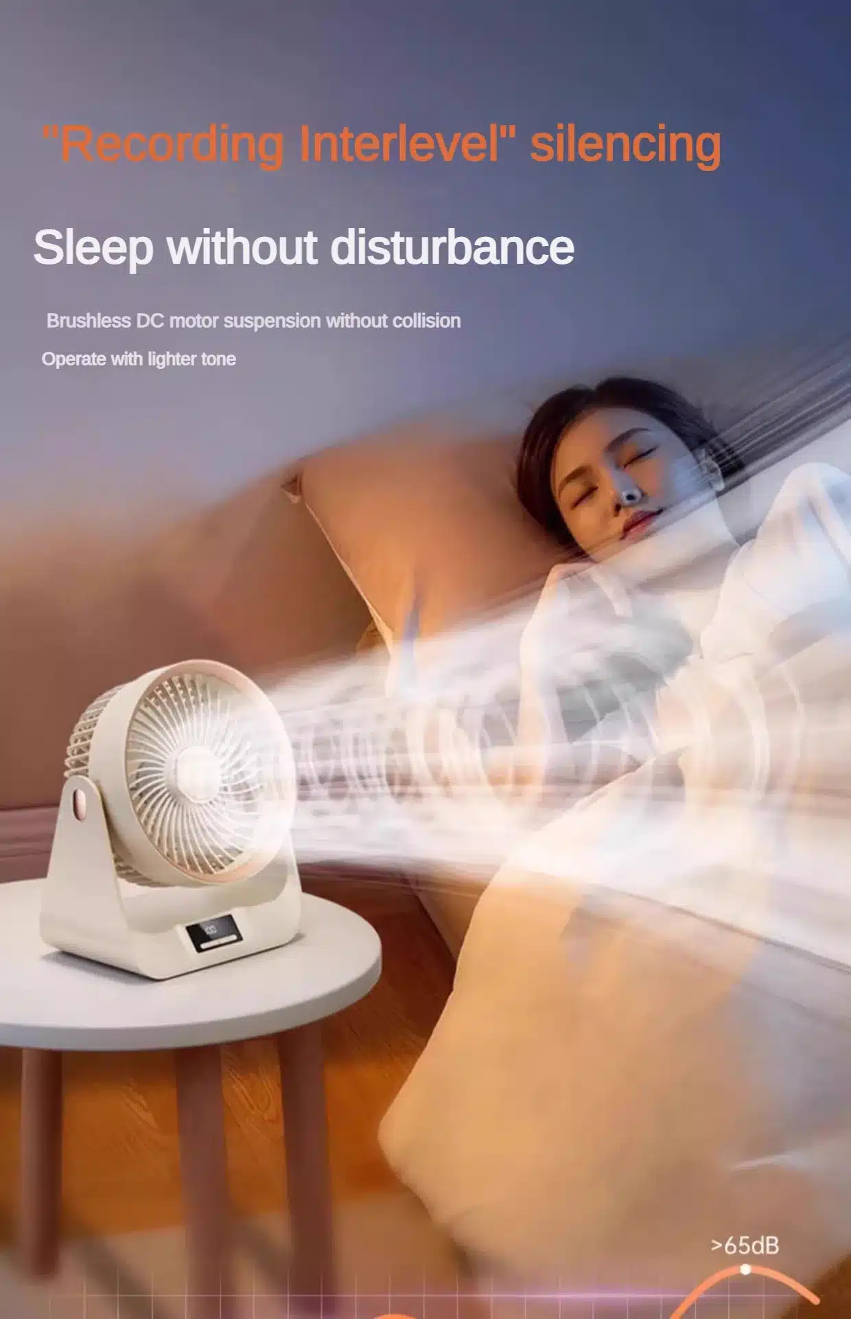 Esencial Ventilador De Escritorio Pequeño Para Estudiantes