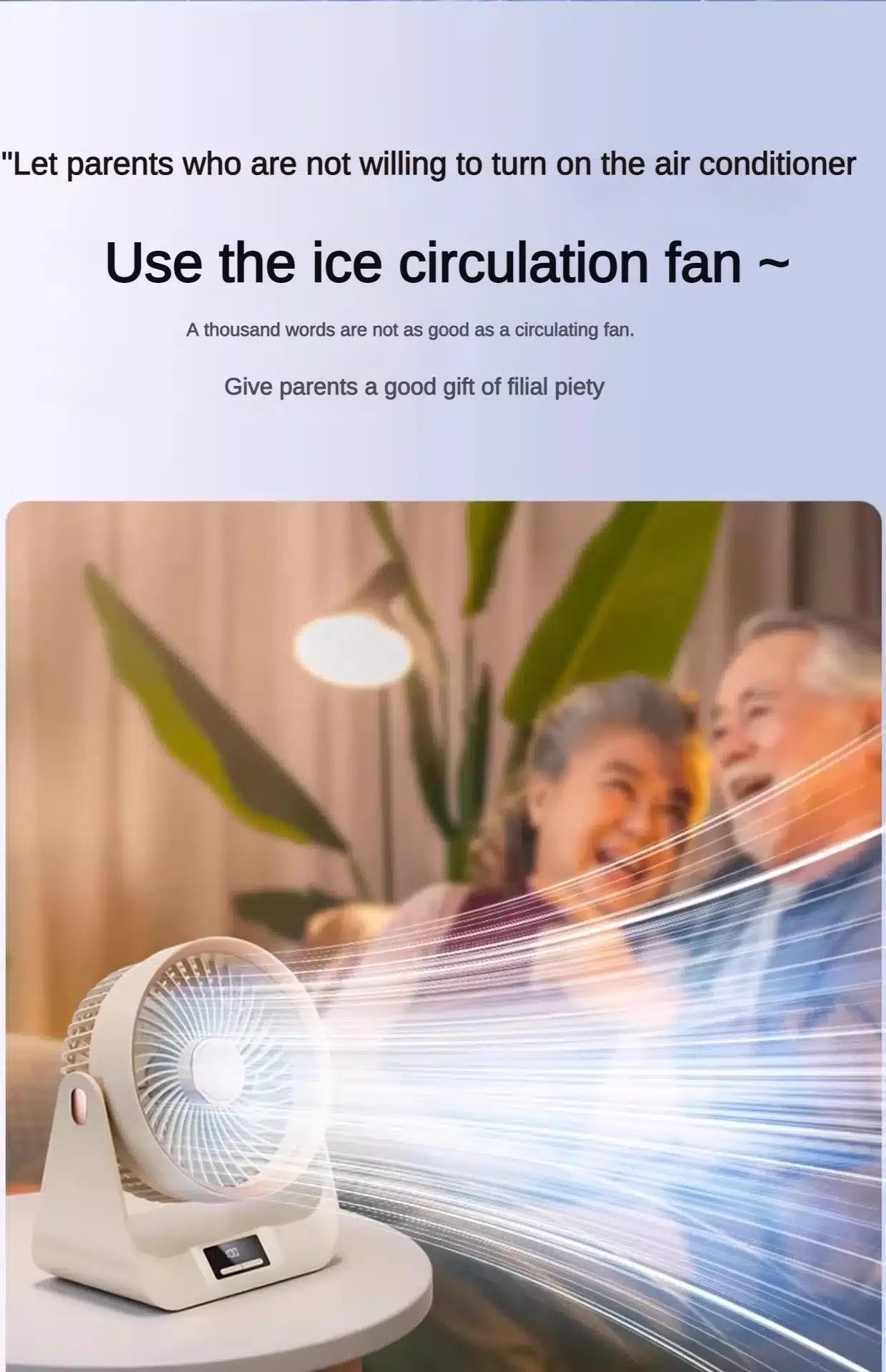 Esencial Ventilador De Escritorio Pequeño Para Estudiantes