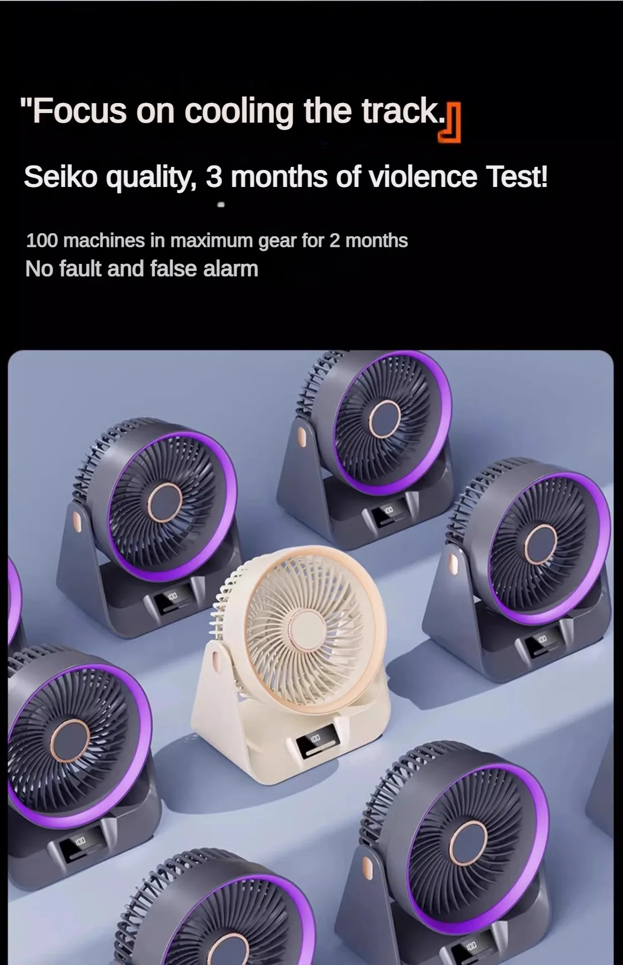 Esencial Ventilador De Escritorio Pequeño Para Estudiantes