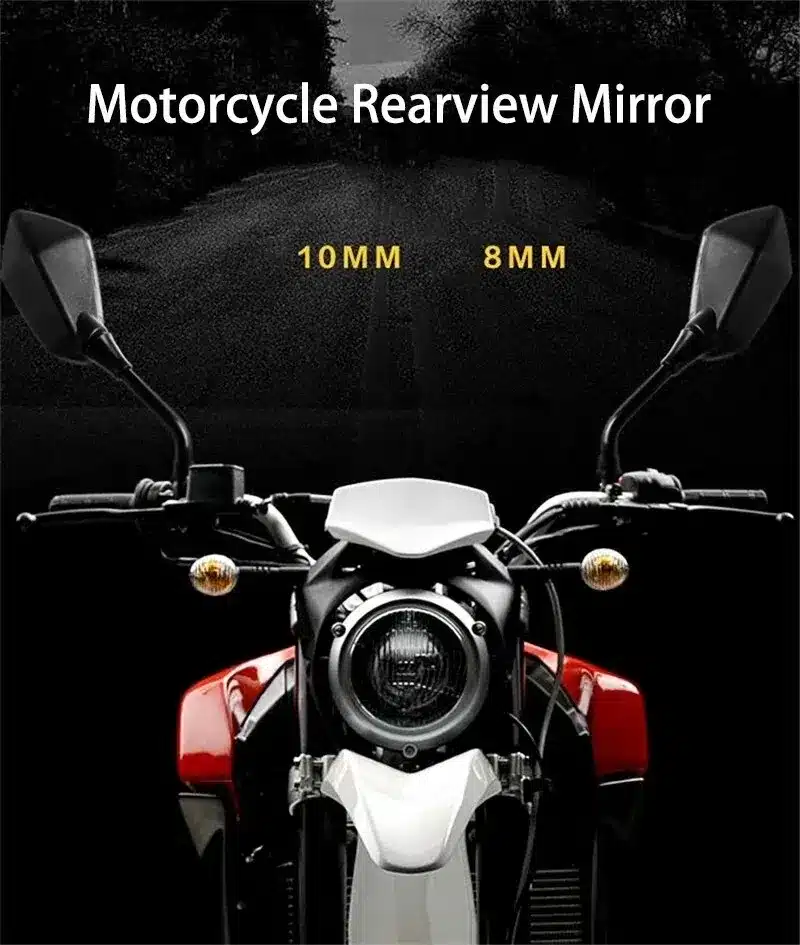 Espejos Laterales Para Motocicleta: Un Toque Esencial De Estilo Y Seguridad