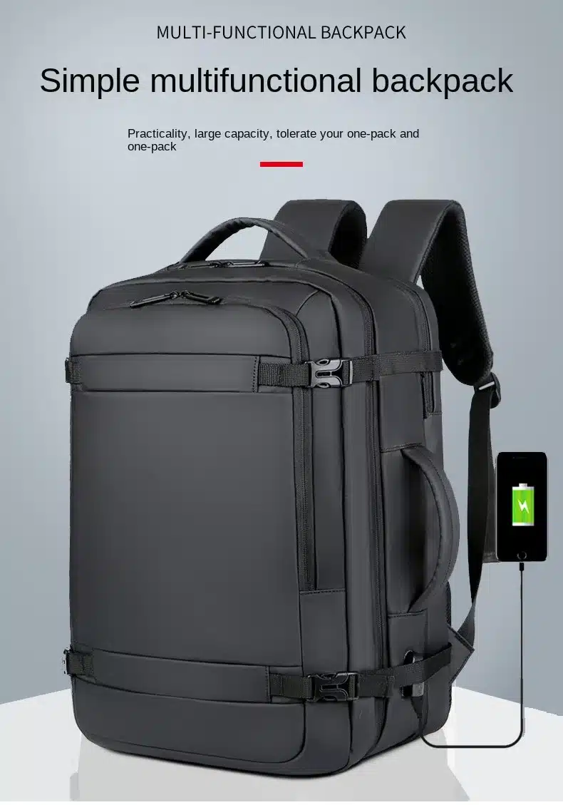 Fabuloso Mochila De Viaje Ampliable Para Hombres