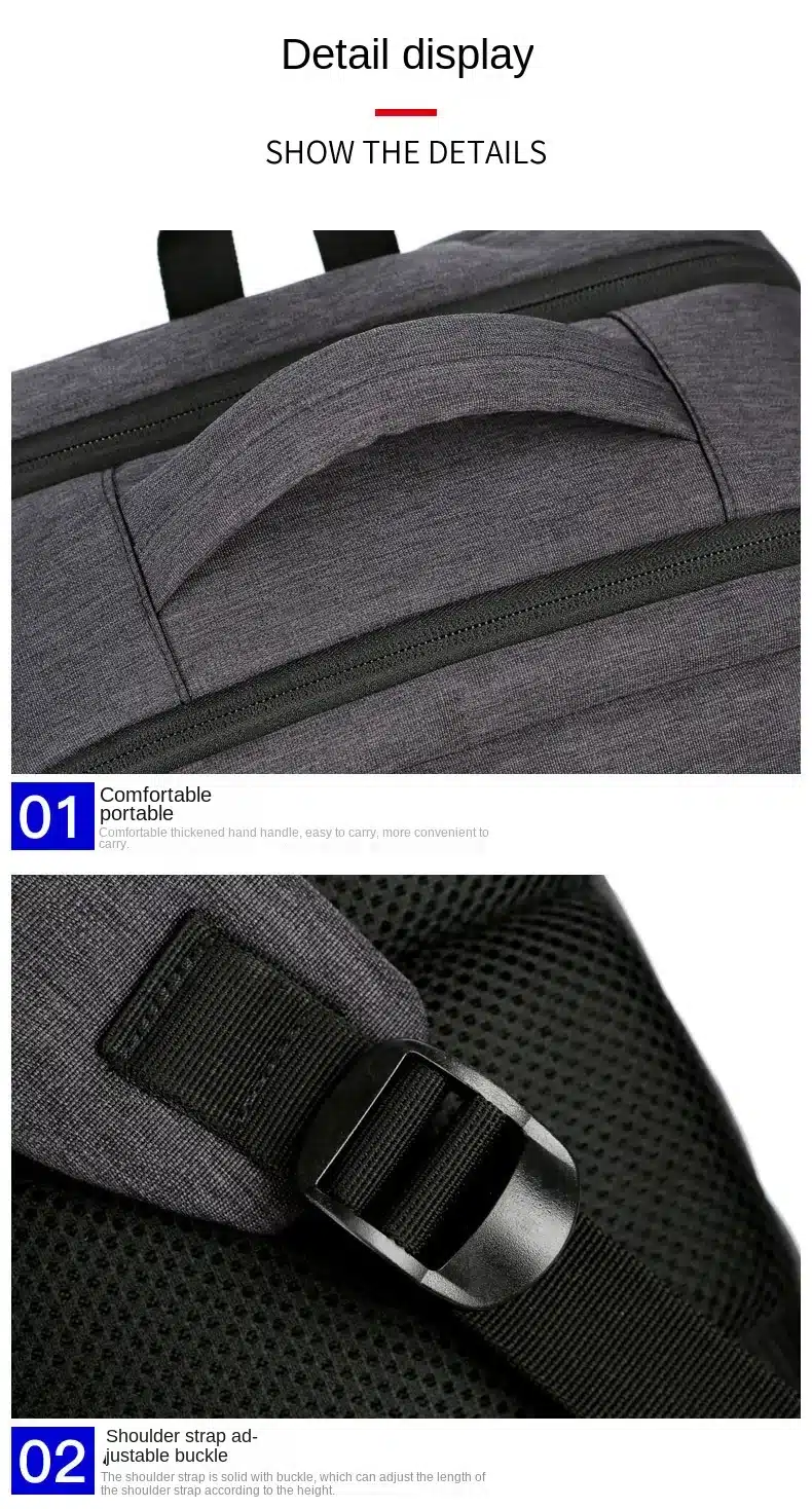 Fabuloso Mochila De Viaje Ampliable Para Hombres