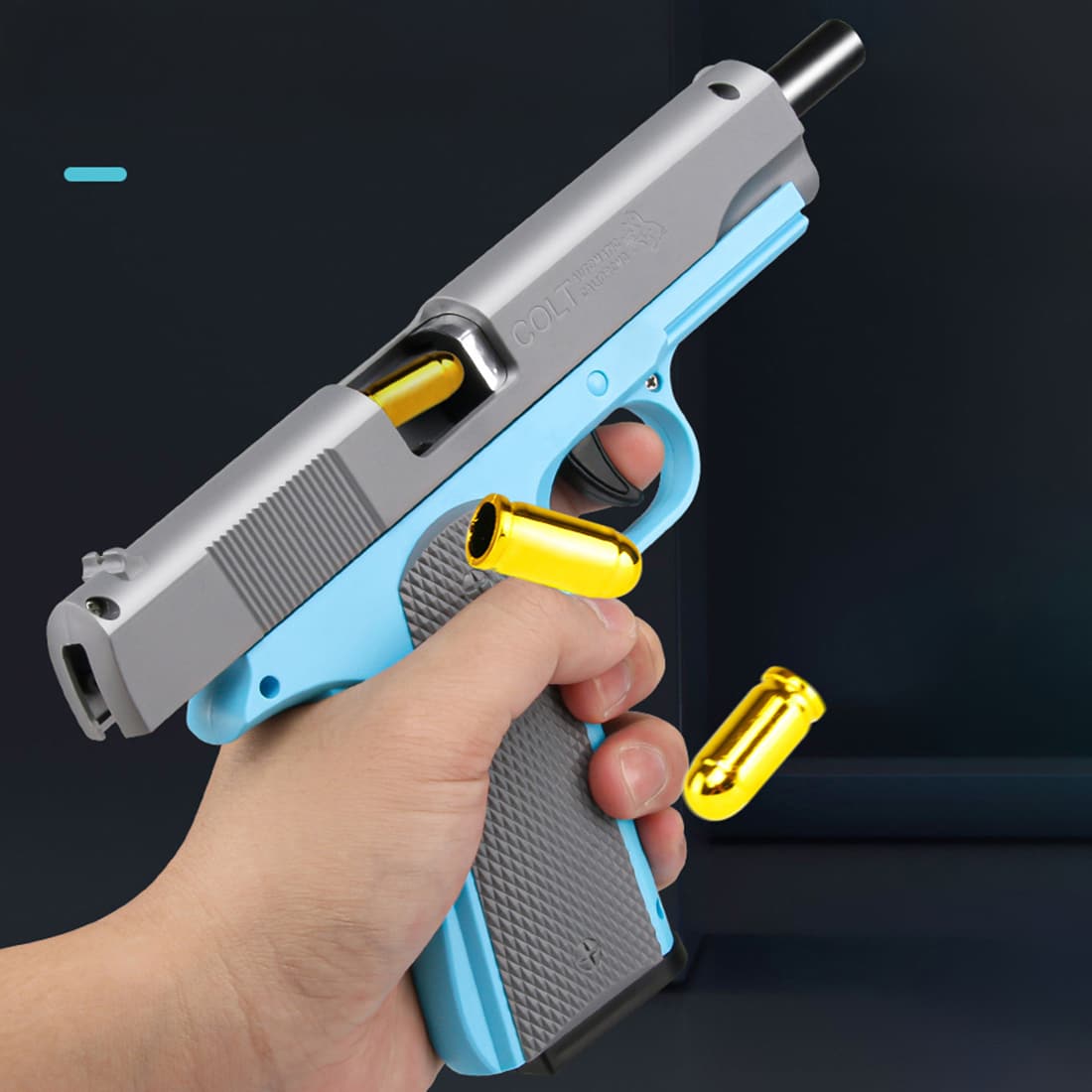 Fascinante Pistola De Juguete Glock Por Gravedad