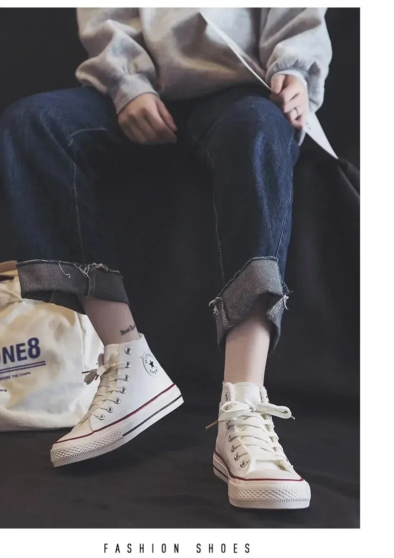 Hermoso Zapatos De Lona Con Forro Polar Para Mujer