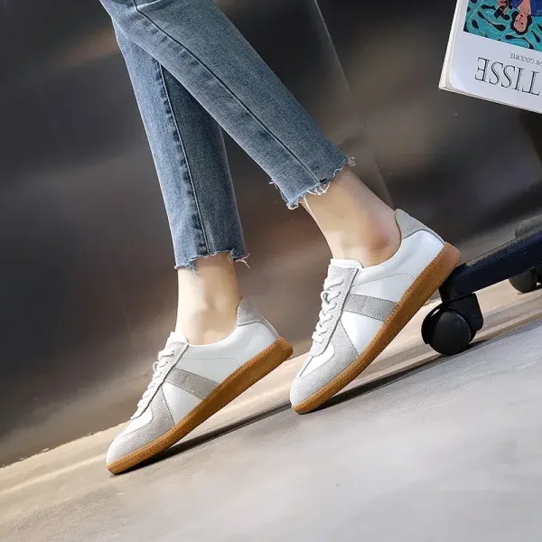 Imagen Del Producto Espectacular Zapatillas De Deporte De Cuero Para Mujer | Compra Online En Tiendafiable