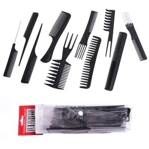 Imagen del producto Esencial Conjunto de Peines de Maquillaje Negros | Compra online en Tiendafiable
