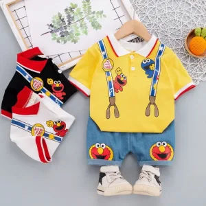 Imagen Del Producto Perfecto Conjunto De Ropa Con Estampado De Barrio Sesamo Para Bebe | Compra Online En Tiendafiable