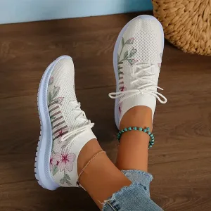 Imagen del producto Zapatillas de deporte de punto con hermoso estampado | Compra online en Tiendafiable