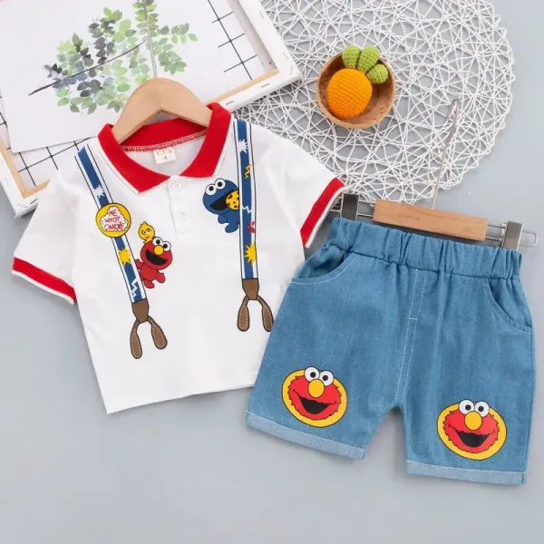 Imagen Del Producto Perfecto Conjunto De Ropa Con Estampado De Barrio Sesamo Para Bebe | Compra Online En Tiendafiable