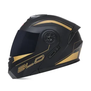 Casco de Motocicleta Plegable, Auténtico y Seguro