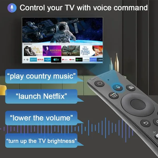 Imagen Del Producto Mando A Distancia Para Televisor Samsung: Control Remoto De Calidad Para Una Experiencia Televisiva Asombrosa | Compra Online En Tiendafiable