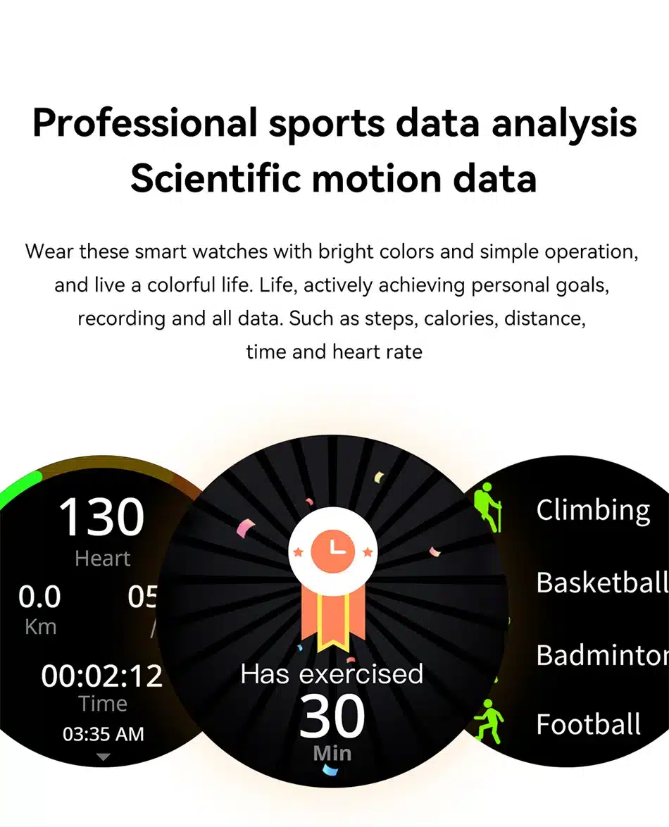 Magnifico Reloj Deportivo Inteligente Con Gps Para Mujer