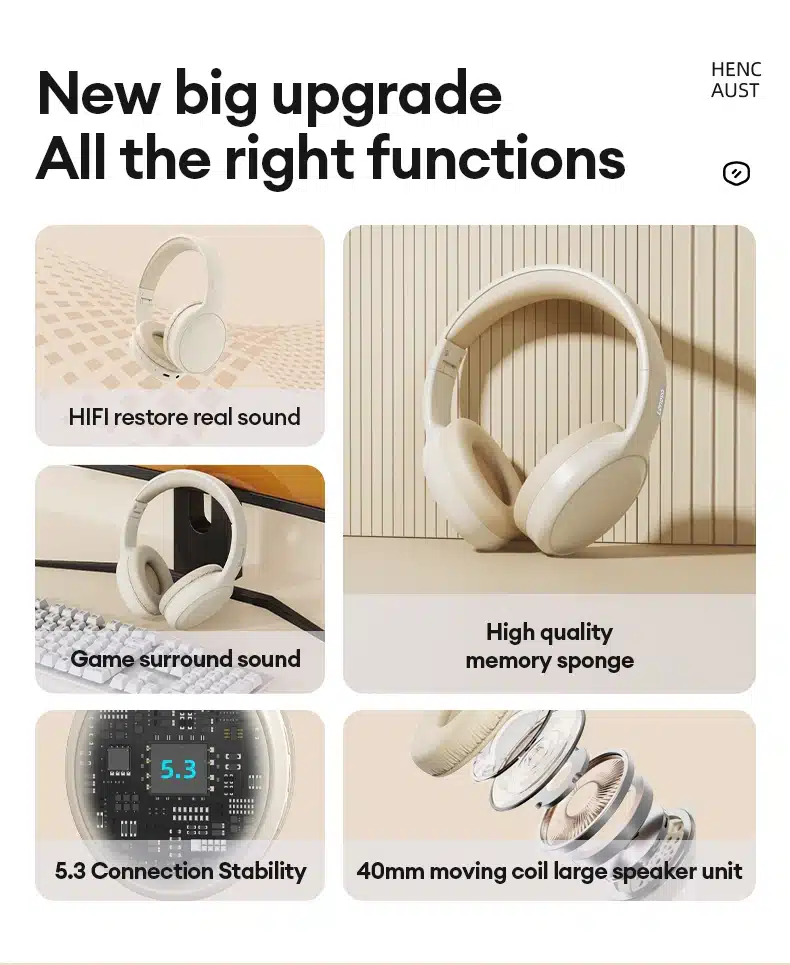 Nuevo Auriculares Inalámbricos Con Micrófono Bluetooth