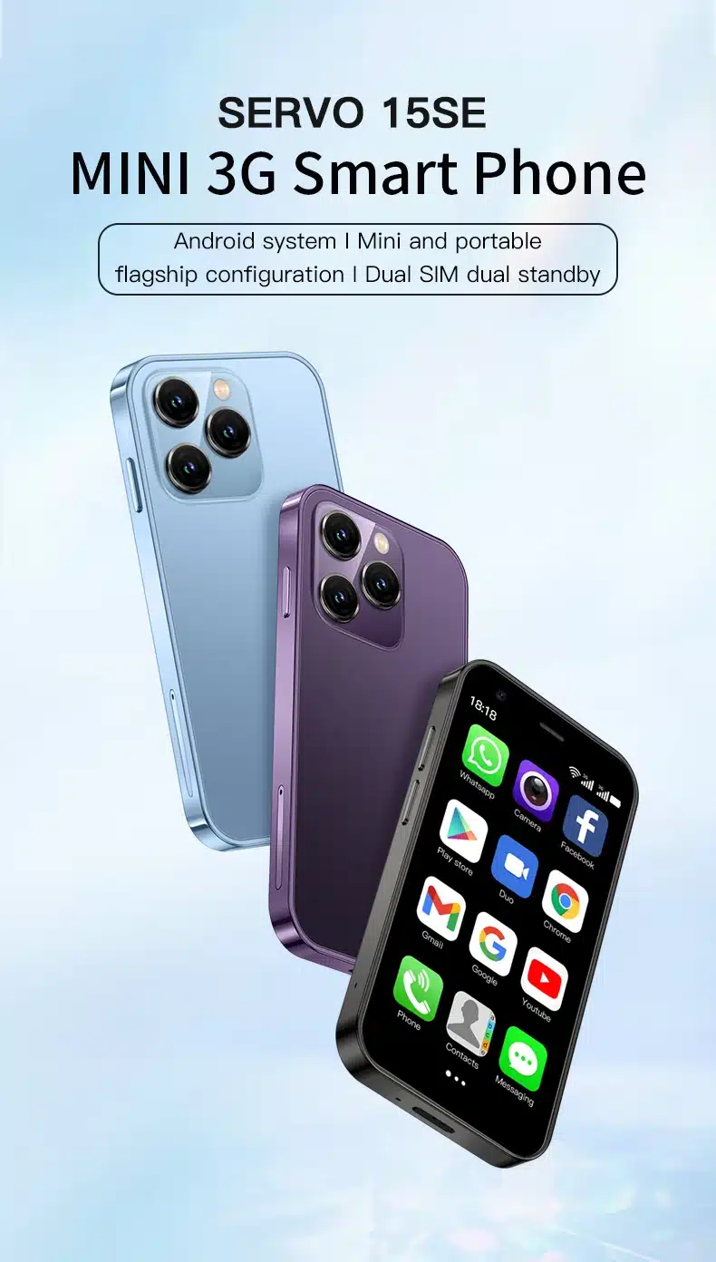 Pequeño Teléfono Inteligente Android: Rápido Y Auténtico
