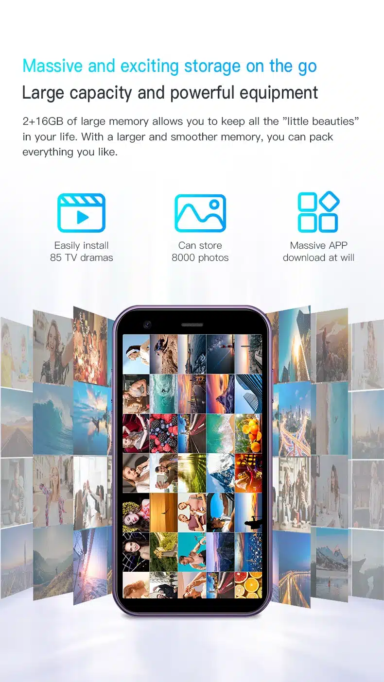 Pequeño Teléfono Inteligente Android: Rápido Y Auténtico